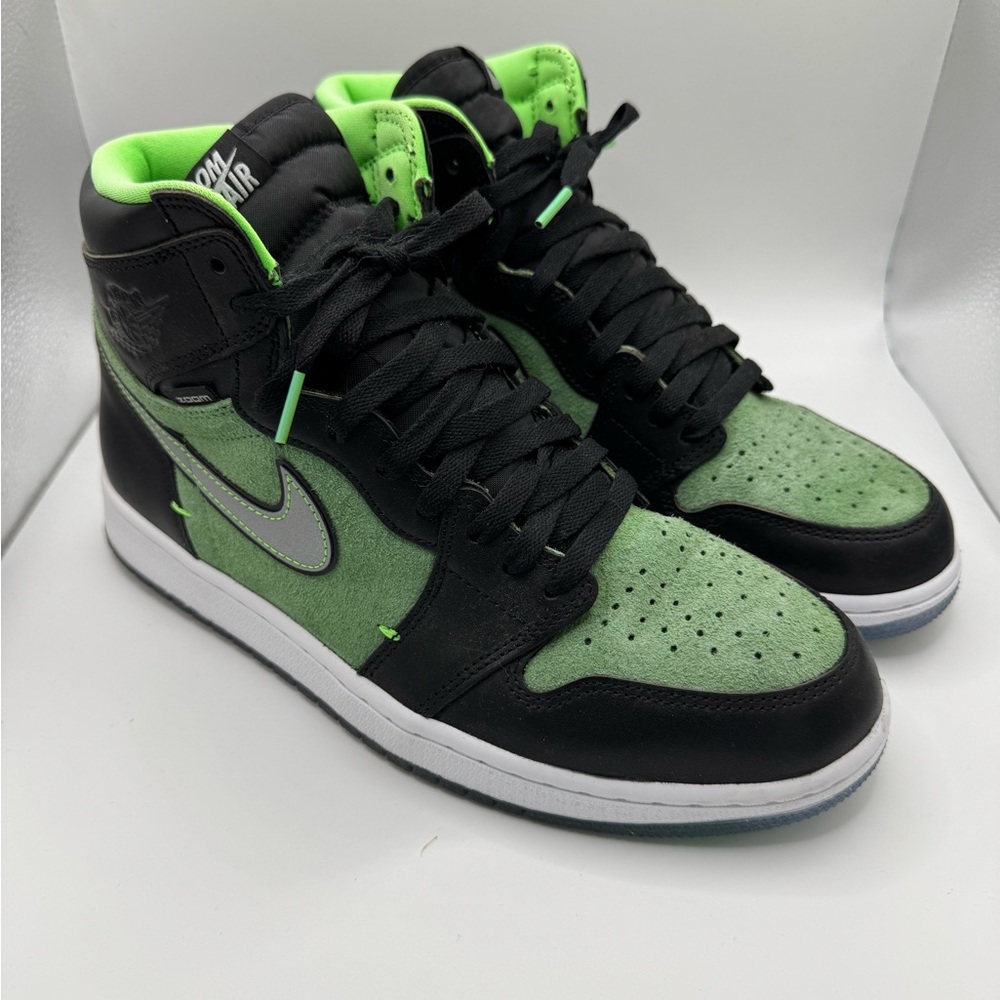 Nike Air Jordan 1 High Zoom Zen Green Men's Shoes - Size 10 - Ships Now